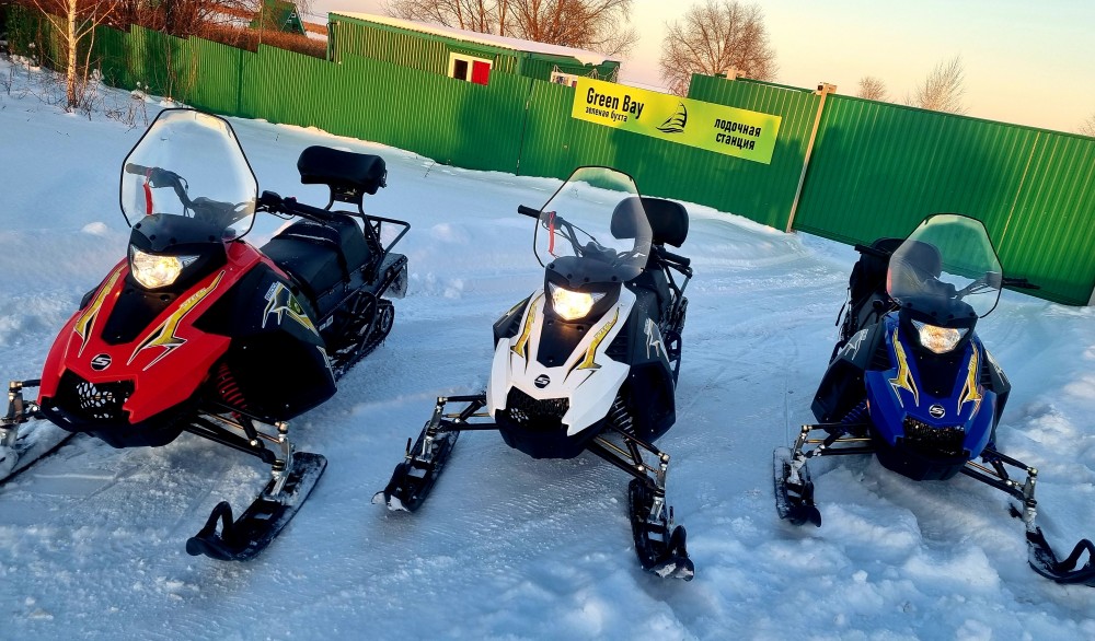 Аренда снегохода 1 час