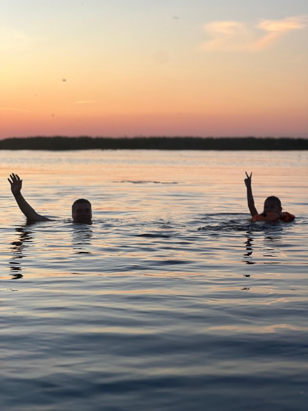 Дом с сауной на воде в час