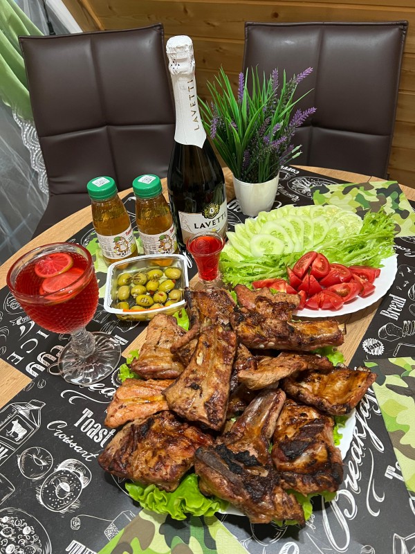 Дом с сауной на воде в час