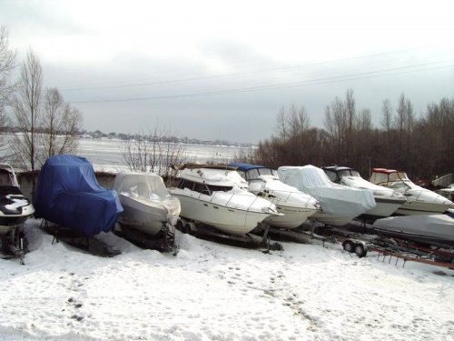 Стоянка в зимнее время