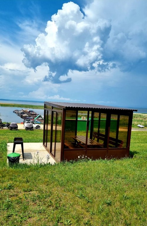 Беседки с мангалами 