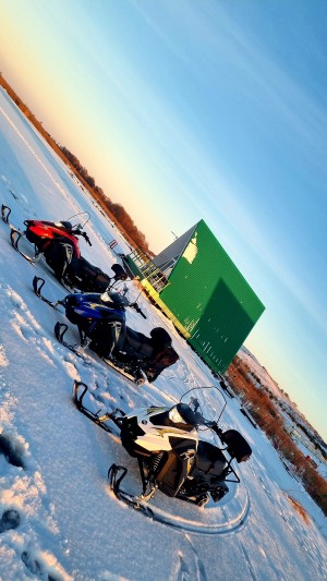 Аренда снегохода 30 мин