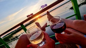 Дом с сауной на воде в час