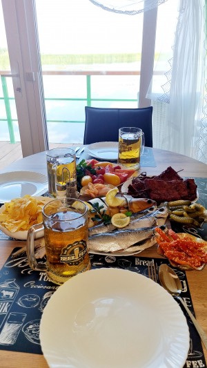 Дом с сауной на воде в сутки