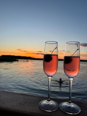 Дом с сауной на воде в сутки